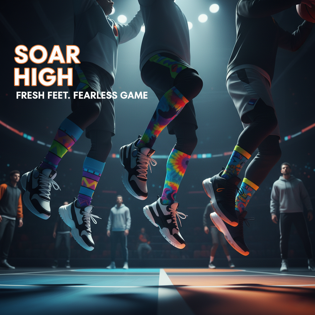 Basketball Socks Collection | Funky, Colorful & Sporty Styles - Creosox