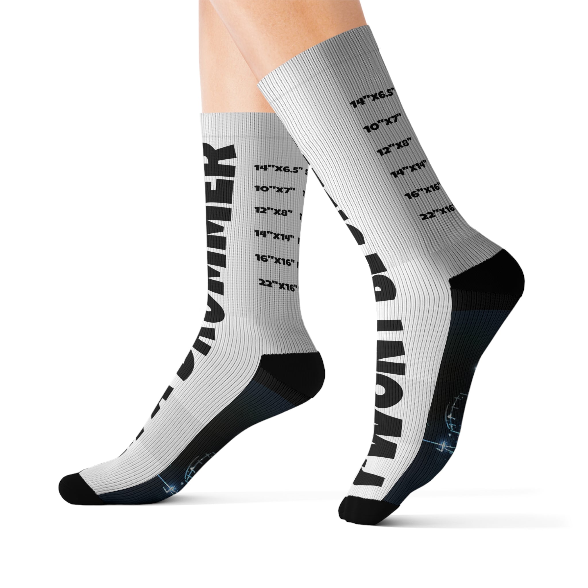 Copy of Copy of Copy of Copy of Copy of Sublimation Socks - HoopSox