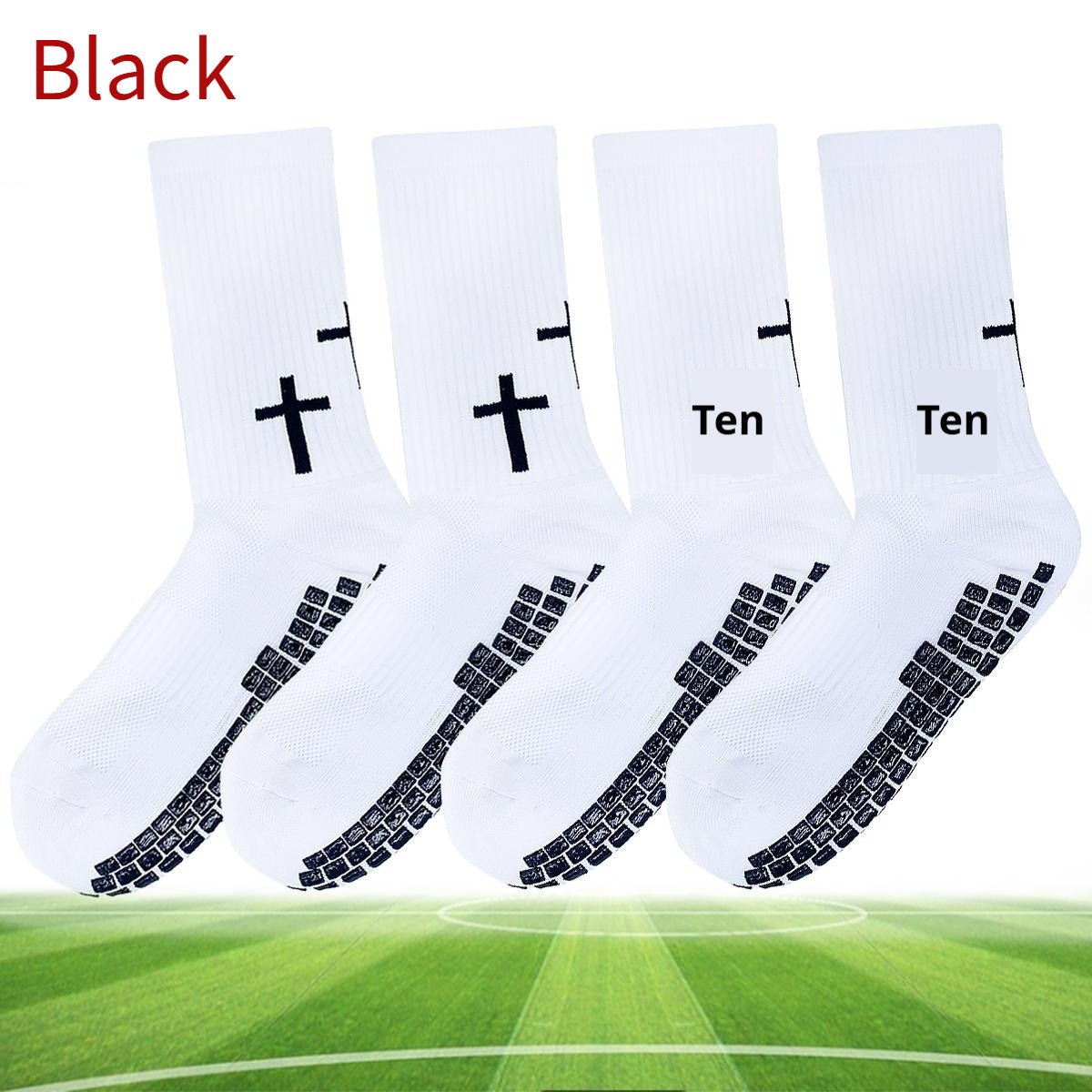 Solid Color Classic High Tube Football Socks - Creosox